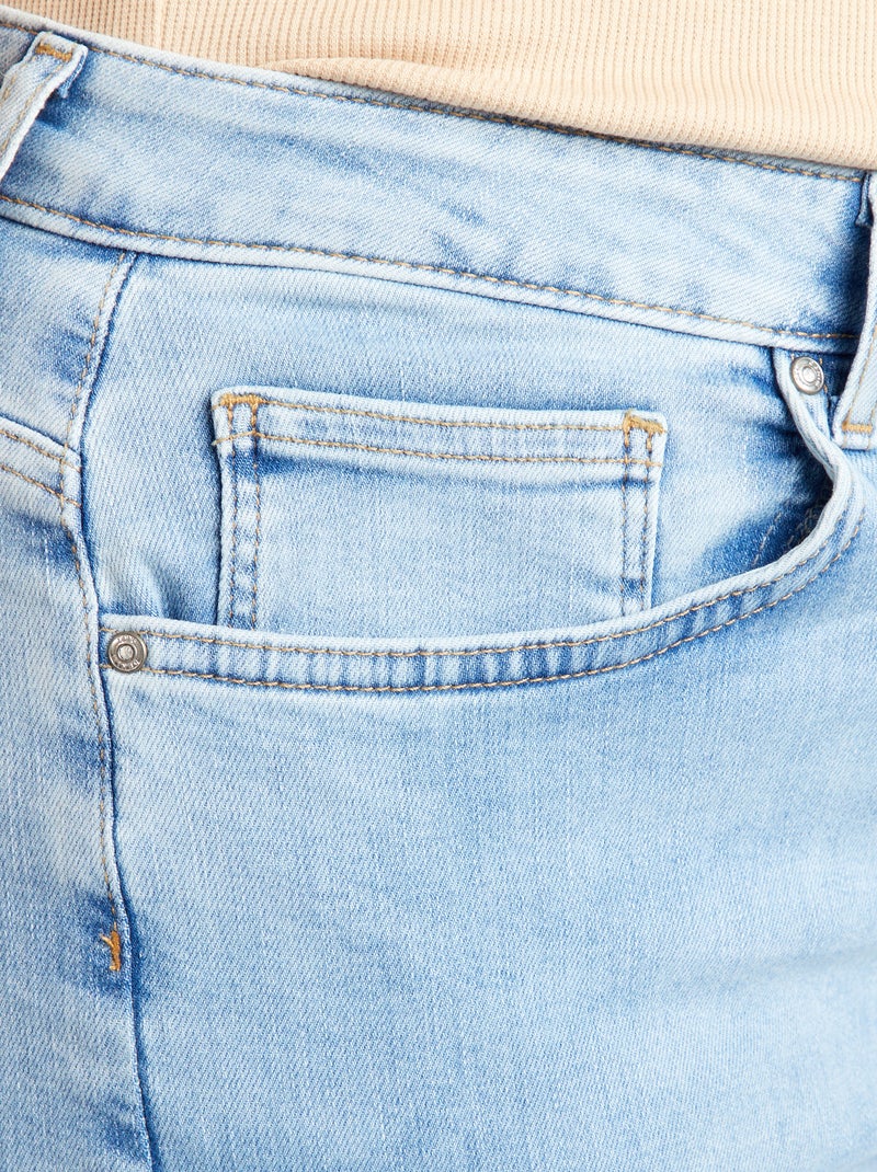 ONLY ROYAL HIGH SWEET - Bootcut jeans - black/zwart