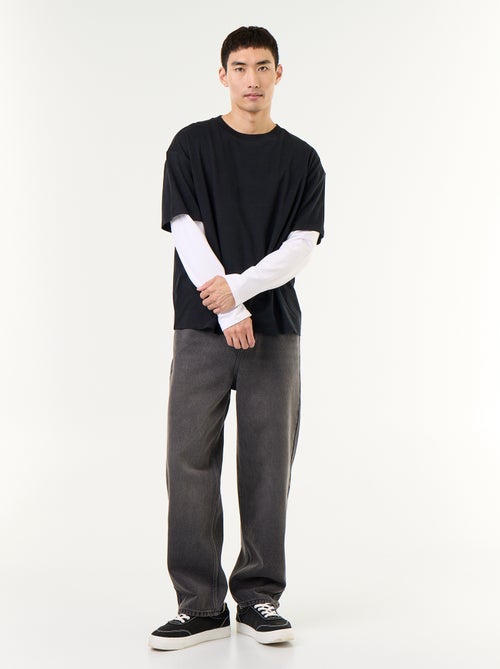 Wijde jeans / relaxed fit jeans - Kiabi