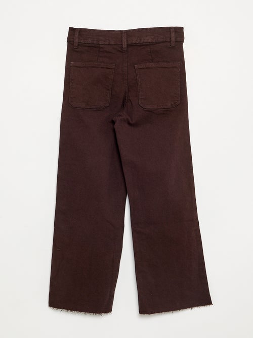 Wijde jeans / wide-leg - Kiabi Wijde jeans / wide-leg - Kiabi