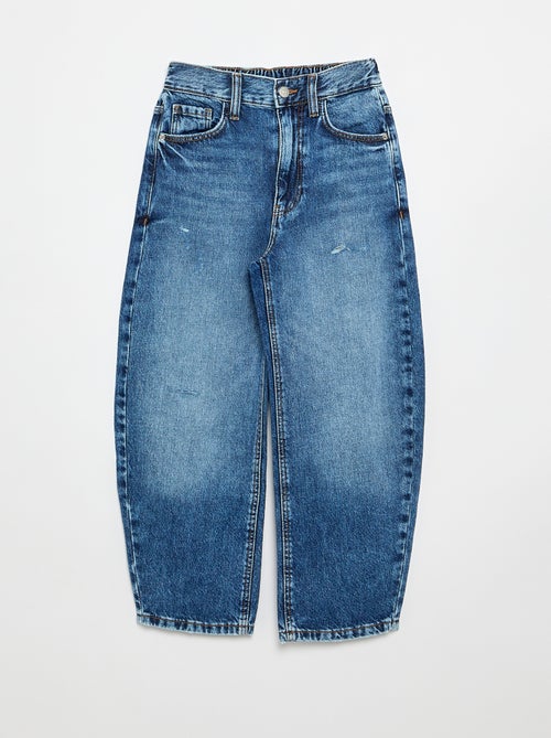 Wijde jeansbroek - Kiabi