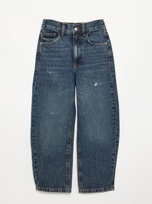 Wijde jeansbroek - Kiabi