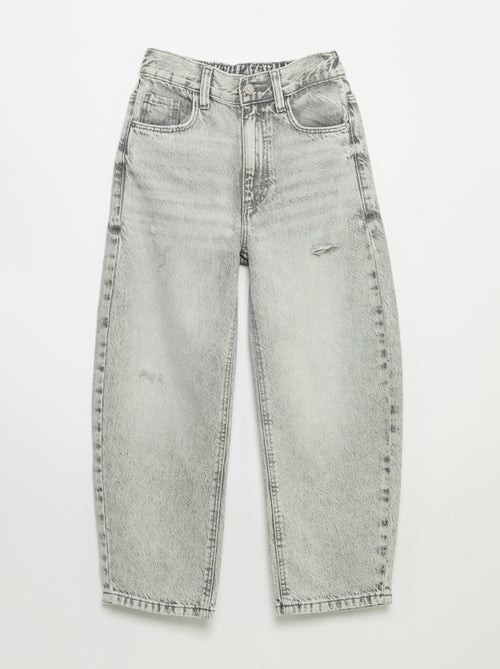 Wijde jeansbroek - Kiabi