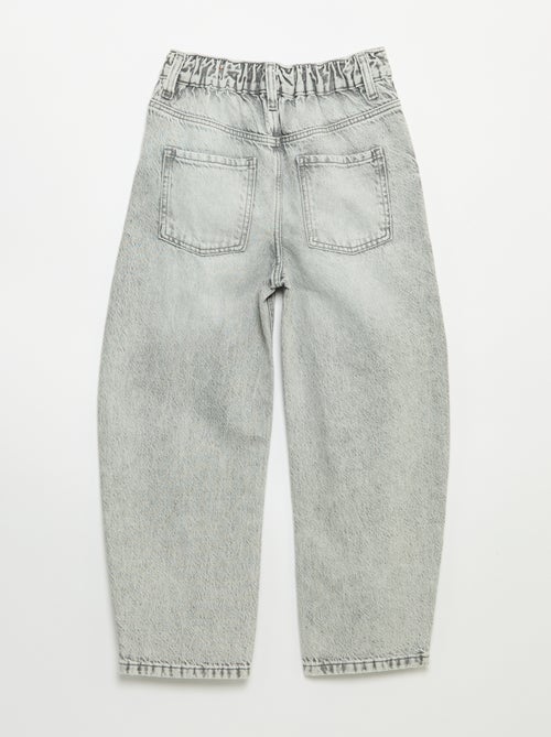 Wijde jeansbroek - Kiabi