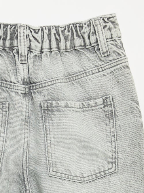 Wijde jeansbroek - Kiabi