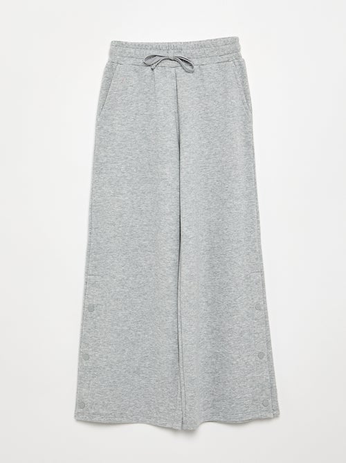 Wijde joggingbroek - collectie met aantrekgemak - Kiabi