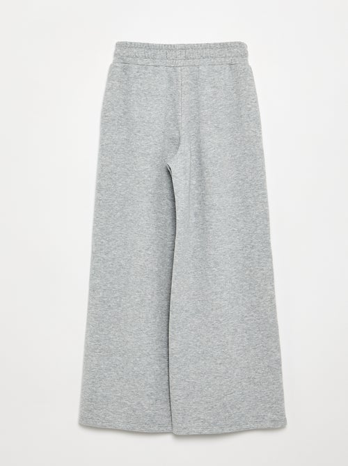 Wijde joggingbroek - collectie met aantrekgemak - Kiabi