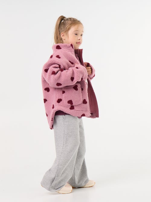 Wijde joggingbroek - collectie met aantrekgemak - Kiabi