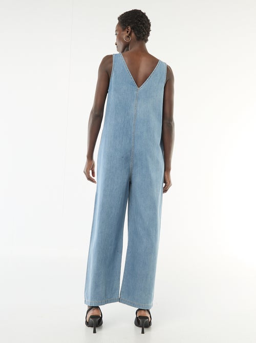 Wijde mouwloze jumpsuit - Kiabi