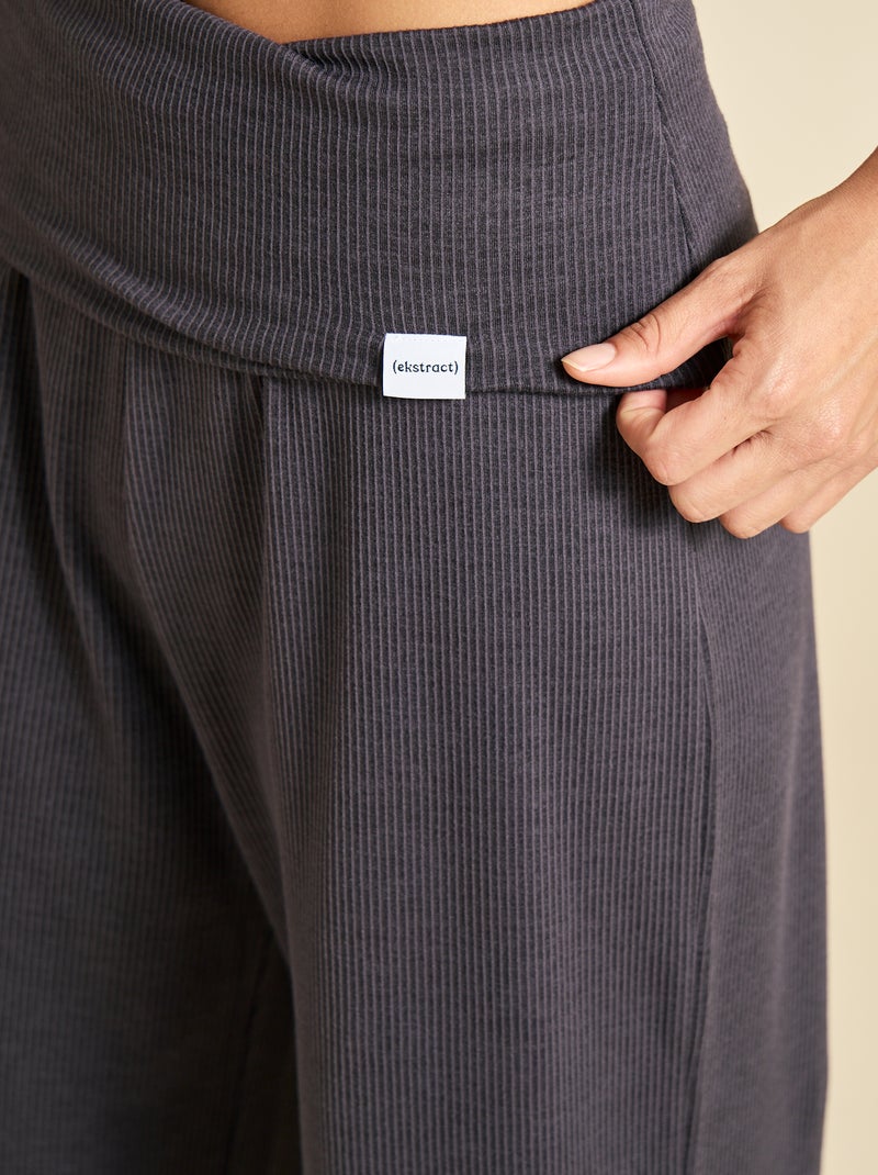 Wijde multisportbroek - (ekstract) Zwart - Kiabi