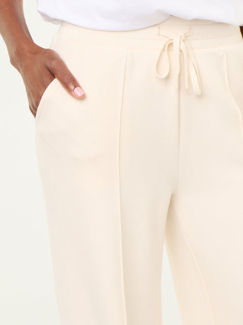 Wijde soft touch-broek - Kiabi Wijde soft touch-broek - Kiabi