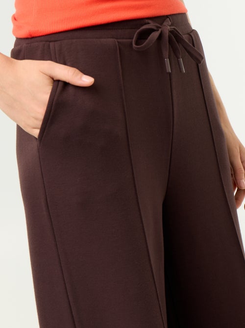 Wijde soft touch-broek - Kiabi Wijde soft touch-broek - Kiabi