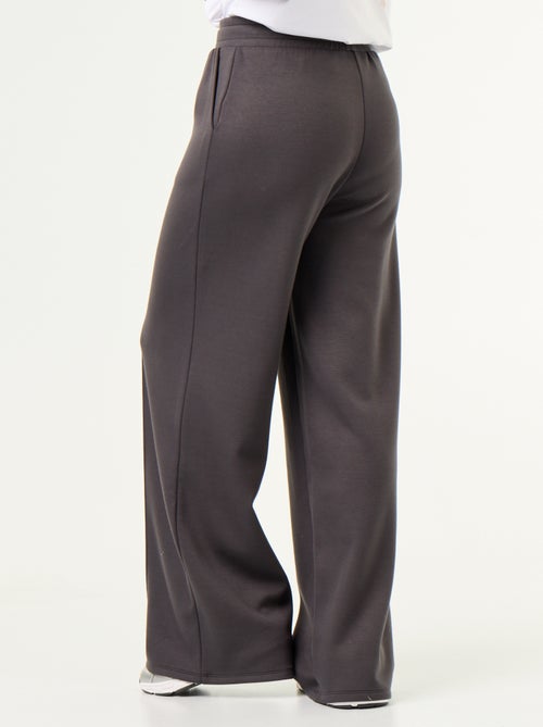 Wijde soft touch-broek - Kiabi
