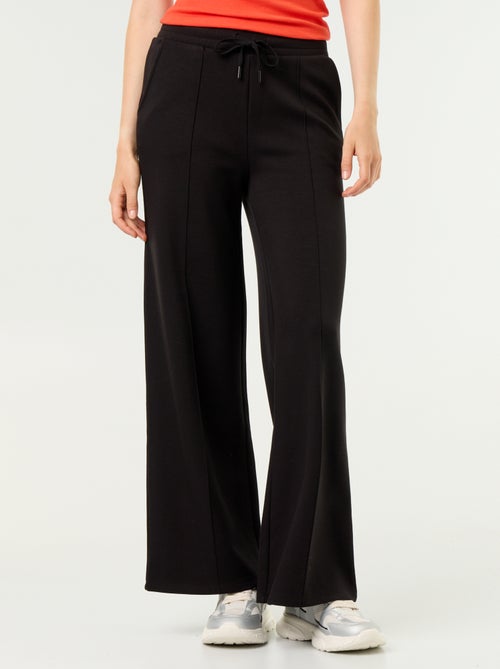 Wijde soft touch-broek - Kiabi Wijde soft touch-broek - Kiabi