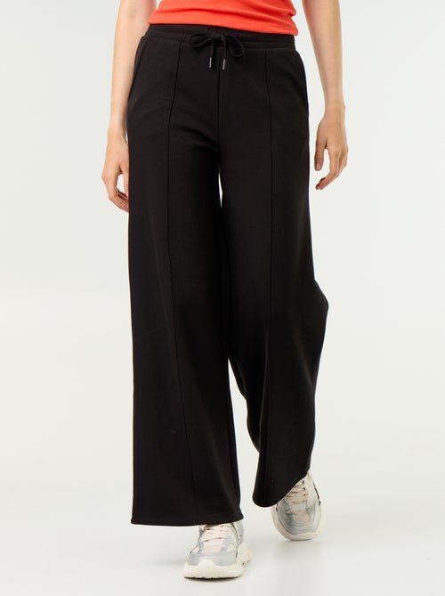 Wijde soft touch-broek - Kiabi Wijde soft touch-broek - Kiabi