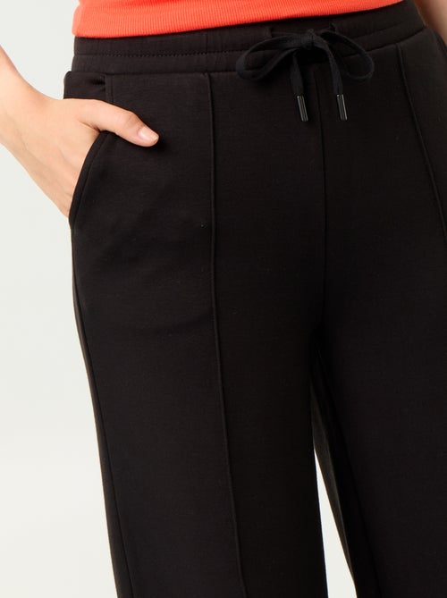 Wijde soft touch-broek - Kiabi Wijde soft touch-broek - Kiabi