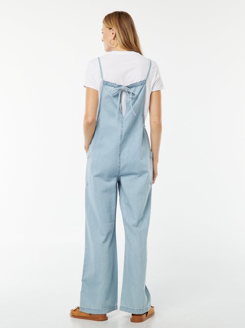 Wijde spijkertuinbroek - Kiabi