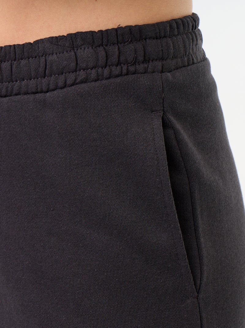 Wijde sporttraining van zware tricot Donkergrijs / Antraciet - Kiabi