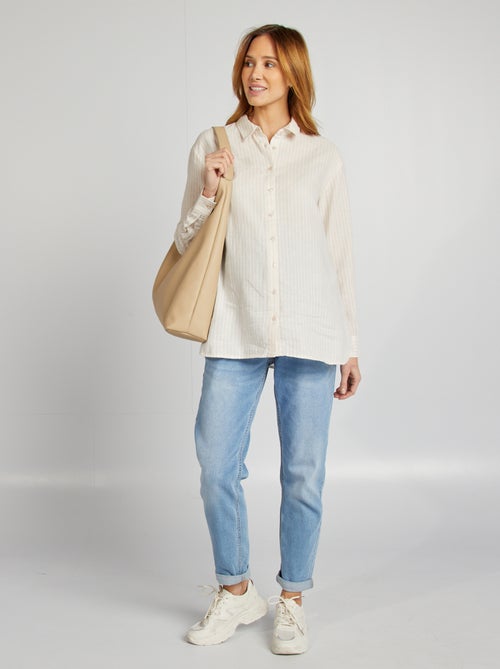 Wijde zwangerschapsblouse - Kiabi