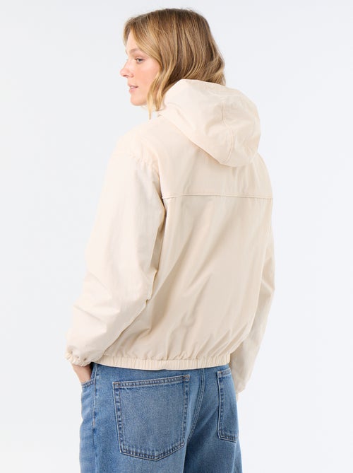 Windjack met capuchon - Kiabi