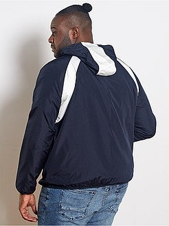 Herenmode grote maten - Windjack met colorblock - Kiabi