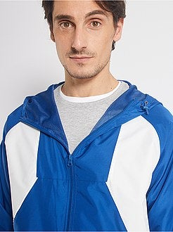 Windjack met colorblock 'Ecodesign' - Kiabi