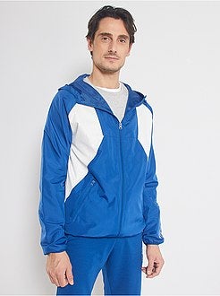 Windjack met colorblock 'Ecodesign' - Kiabi