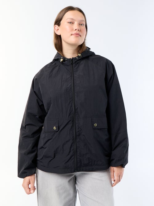 Windjack met goudkleurige details - Kiabi