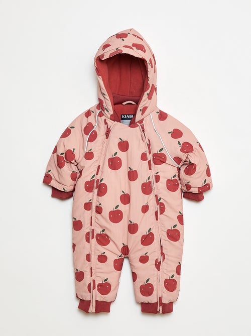 Winterpakje met fleecevoering en print - Kiabi