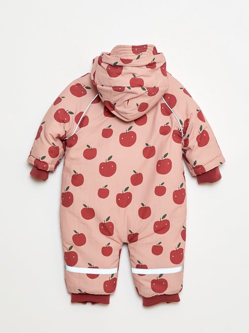 Winterpakje met fleecevoering en print - Kiabi