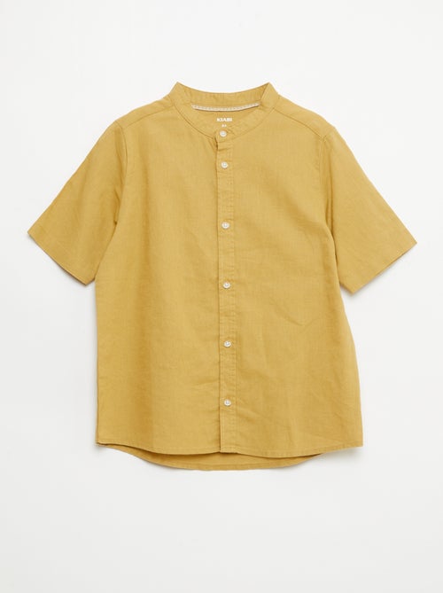 Wit katoenen hemdje - Kiabi