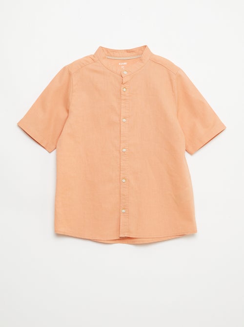 Wit katoenen hemdje - Kiabi