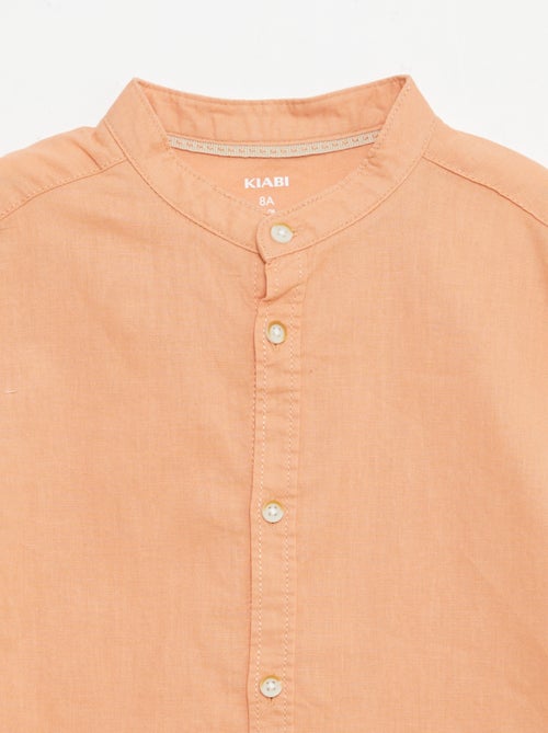 Wit katoenen hemdje - Kiabi