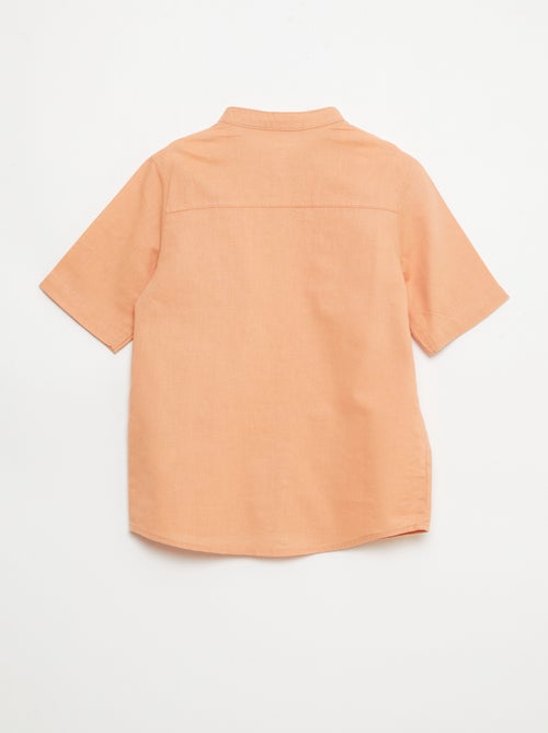 Wit katoenen hemdje - Kiabi