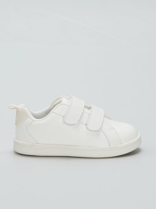 Witte lage sneakers - Kiabi
