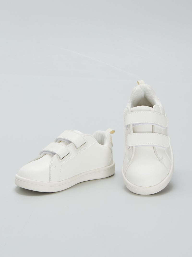 Witte lage sneakers wit - Kiabi