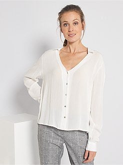 Witte overhemdbloes 'JDY' - Kiabi