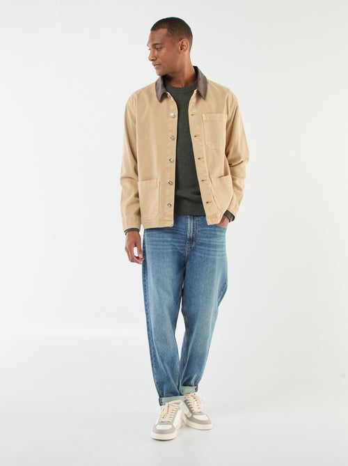 Wollen trui met ronde hals - Kiabi