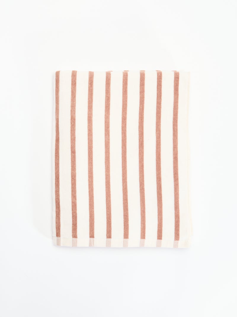 XL badhanddoek - 90 x 150 cm Biege - Kiabi