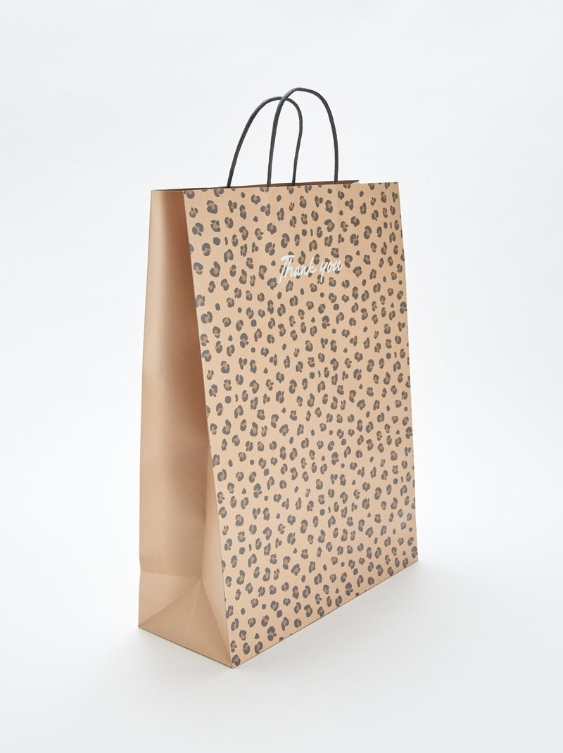 XL-cadeautasje Biege - Kiabi