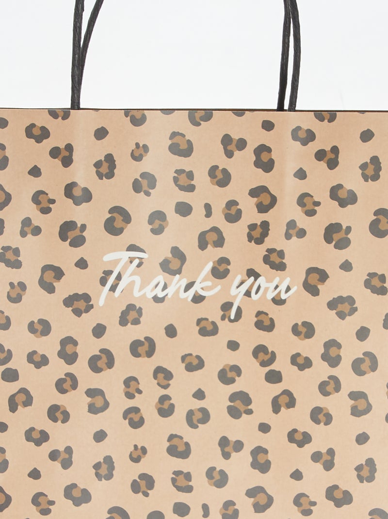 XL-cadeautasje Biege - Kiabi