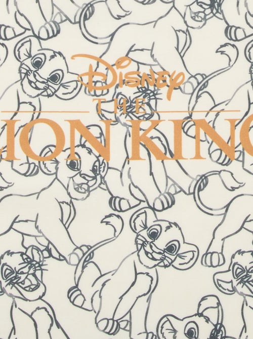 XL tote bag van stof met 'Simba' - Kiabi