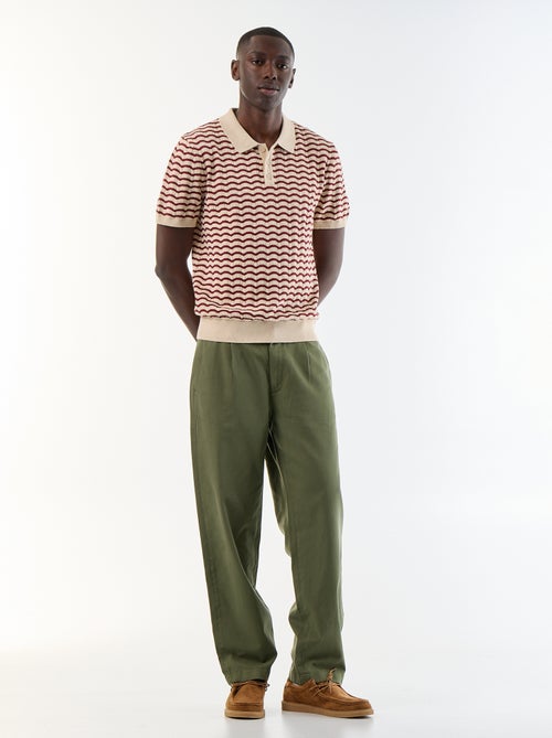Zacht aanvoelende broek - Kiabi Zacht aanvoelende broek - Kiabi