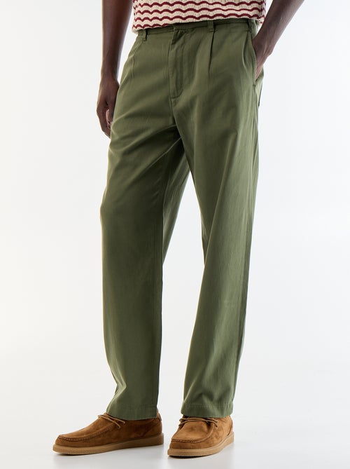Zacht aanvoelende broek - Kiabi Zacht aanvoelende broek - Kiabi