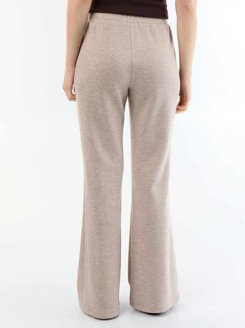 Zachte flare broek - Kiabi