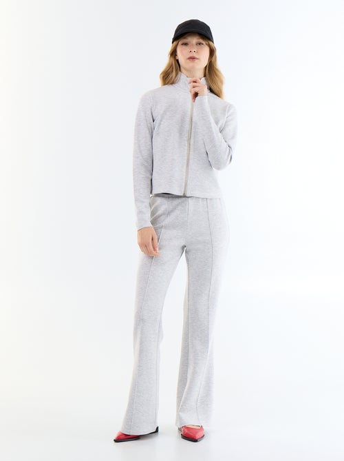 Zachte flare broek - Kiabi