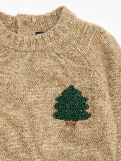 Zachte kersttrui - Kiabi