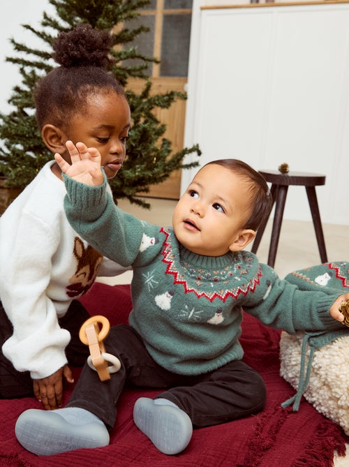 Zachte kersttrui - Kiabi