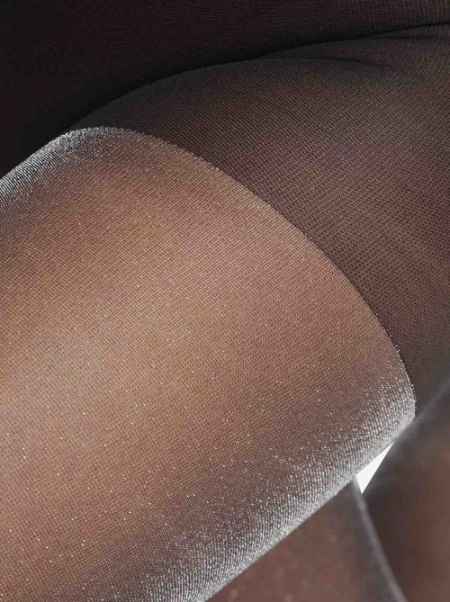 Zilverkleurige panty 'DIM' 26D - Kiabi