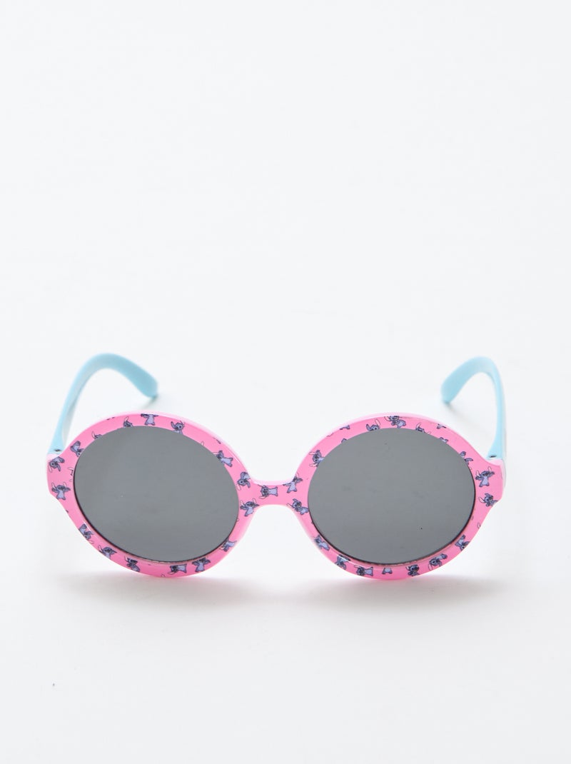 Zonnebril 'Disney' 'Stitch' + etui Rose - Kiabi