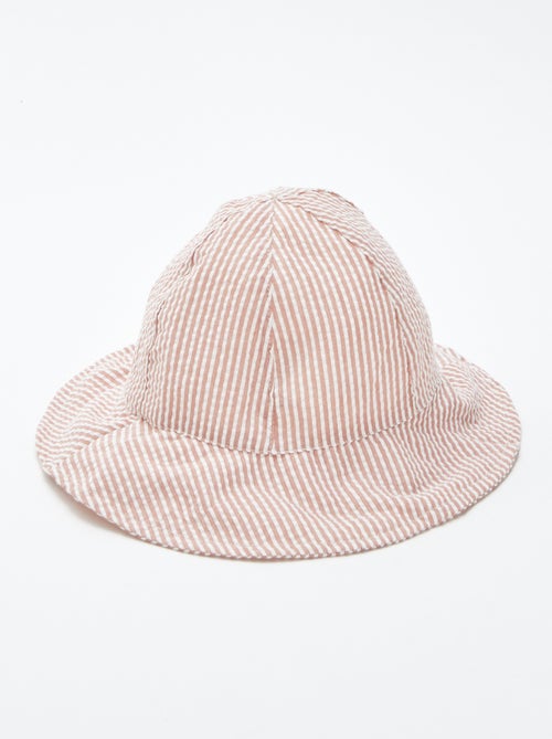 Zonnehoedje van wafeltricot - Kiabi
